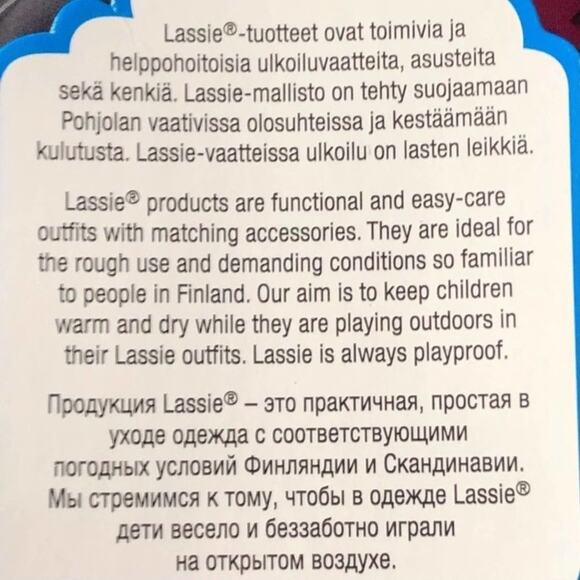 New Lassie by Reima Baby boy girl rain suit snowsuit 6 months - Picture 12 of 12